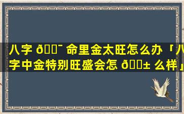 八字 🐯 命里金太旺怎么办「八字中金特别旺盛会怎 🐱 么样」